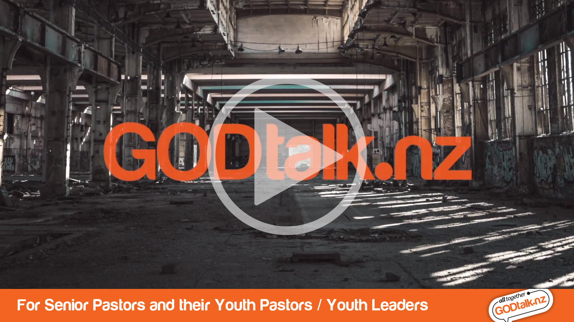 For Senior Pastors and their Youth Pastors / Youth Leaders