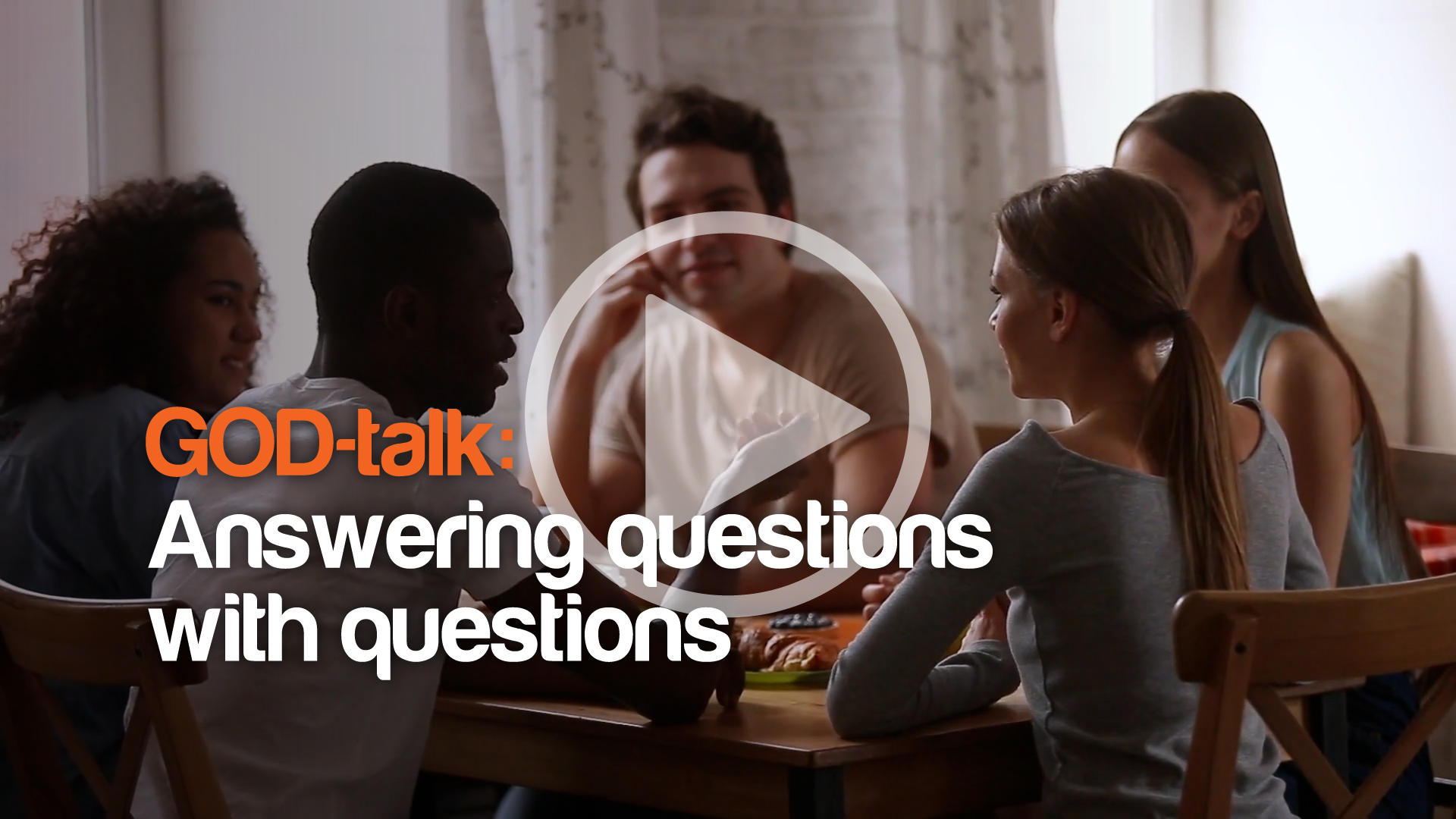 God-Talk 2. Answering questions with questions
